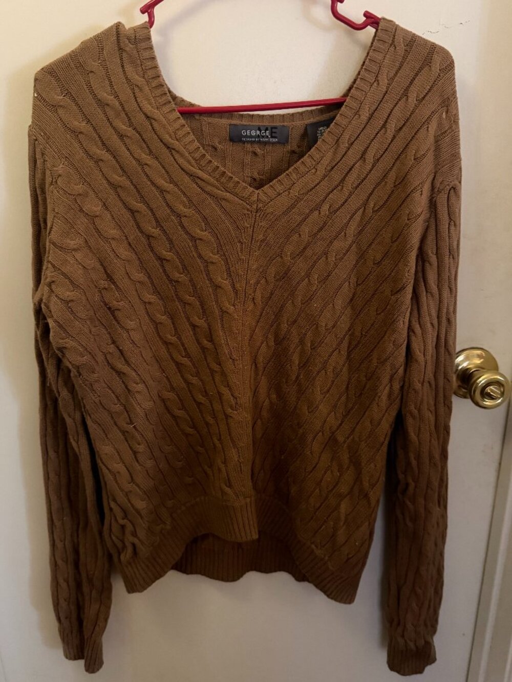 George Camel Brown Sweater W XL